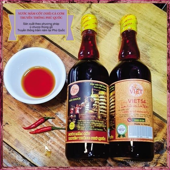 Nước Mắm Cốt Truyền Thống Phú Quốc 40N – Chai 520ml