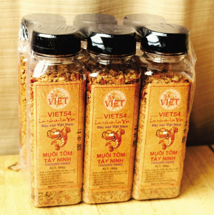 Muối Tôm Tây Ninh Thượng Hạng – Chai 160g