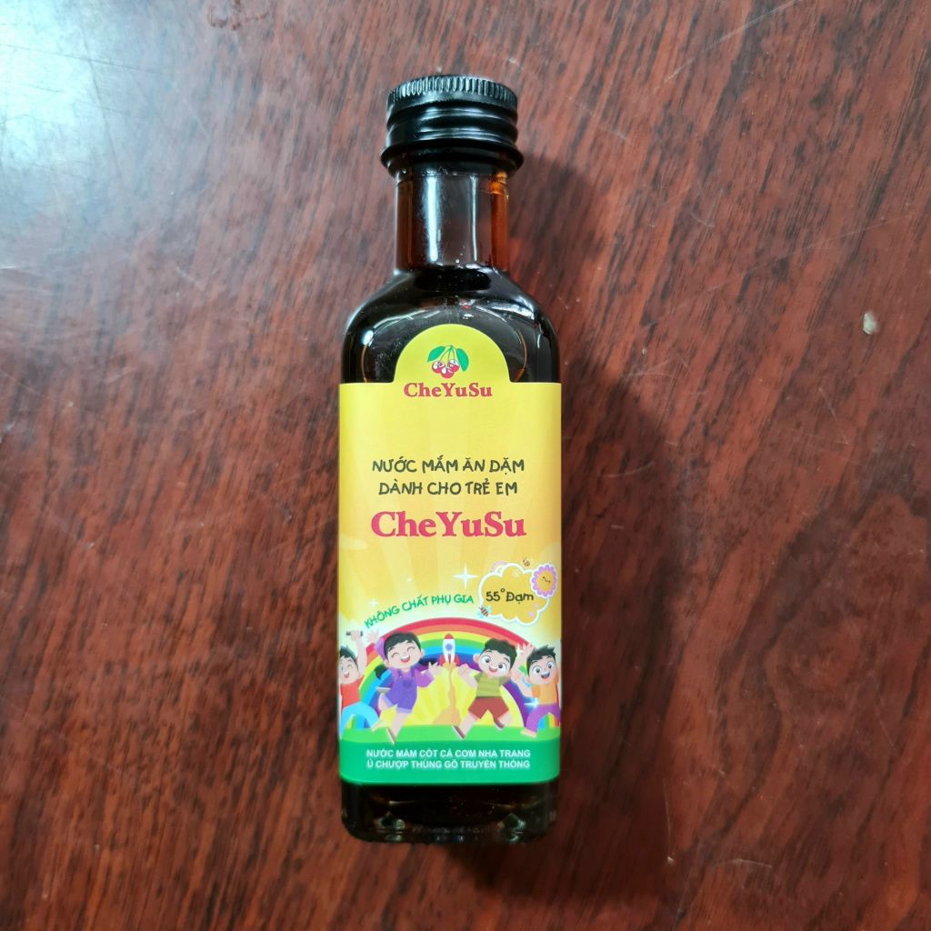 Nước Mắm Ăn Dặm Dành Cho Trẻ Em CheYuSu - Chai 110ml