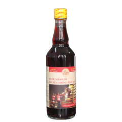 Nước Mắm Cốt Truyền Thống Phú Quốc 40N – Không chất phụ gia - Thùng 6 Chai 520ml
