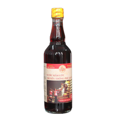Nước Mắm Cốt Truyền Thống Phú Quốc 40N – Không chất phụ gia - Chai 520ml