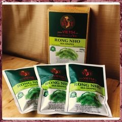 Rong Nho Tách Nước – 300g/Hộp (Gồm 03 Gói 100gr)