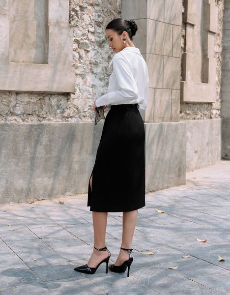  CHÂN VÁY XẺ TRƯỚC 