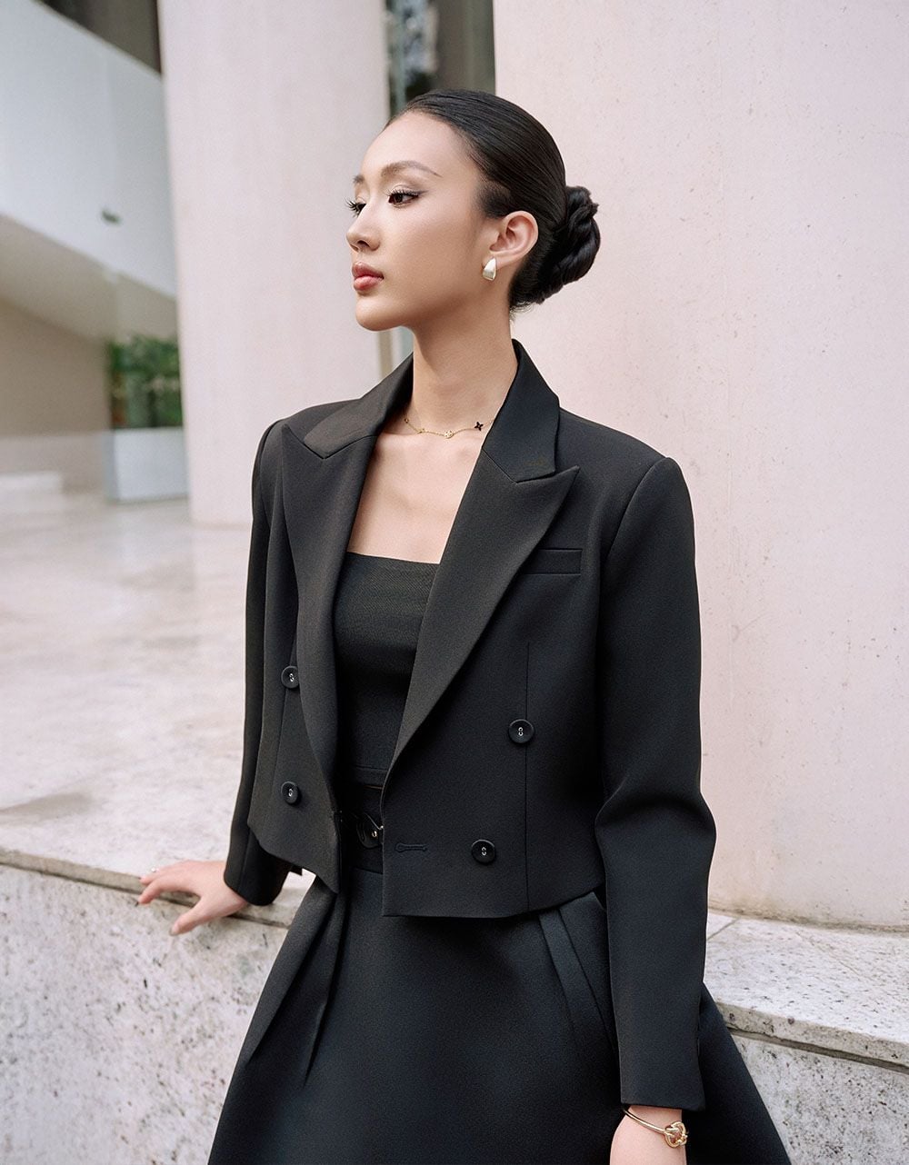  ÁO VEST BLAZER LỬNG 