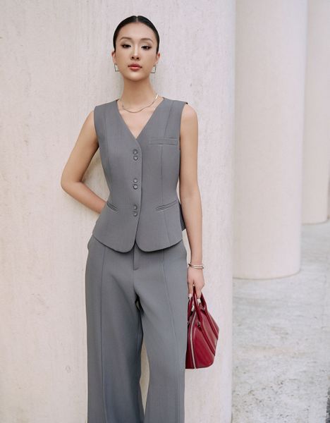  ÁO GILE CÀI ĐAI SAU 