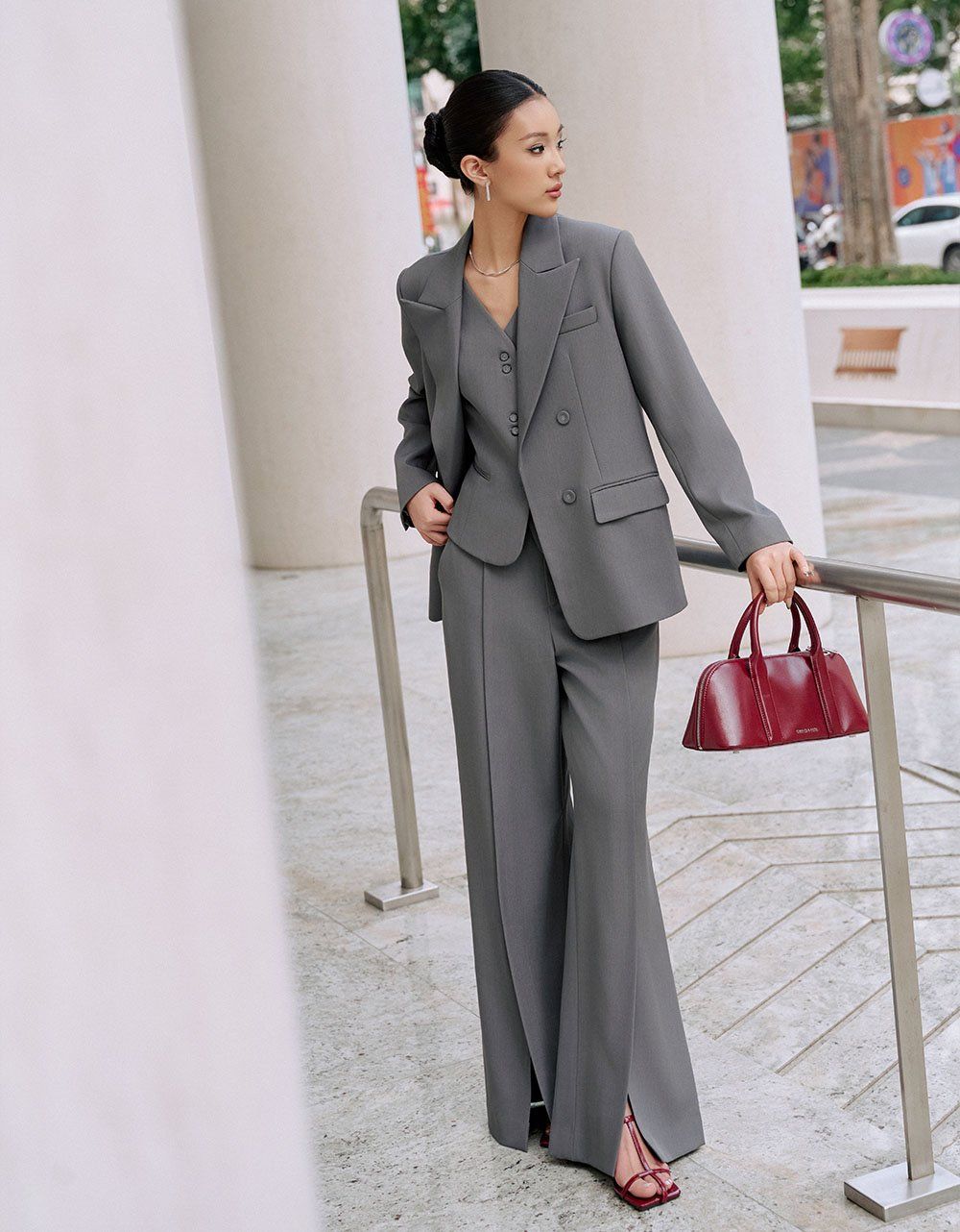  QUẦN XUÔNG XẺ THÂN TRƯỚC 