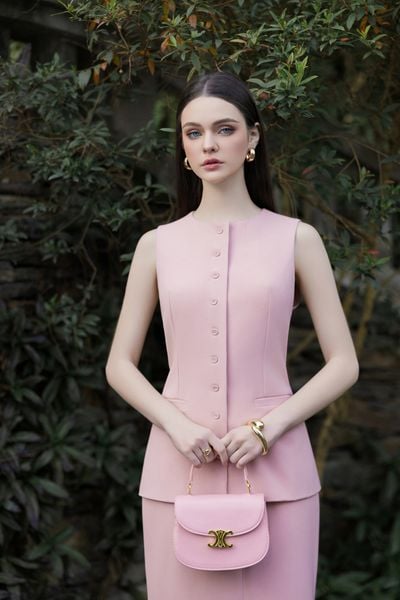  ÁO GILE EO DÁNG DÀI 9 CÚC 