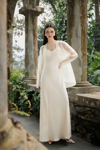  ĐẦM 2 DÂY LỤA QUEEN 