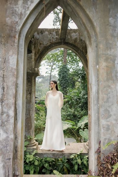  ĐẦM 2 DÂY LỤA QUEEN 