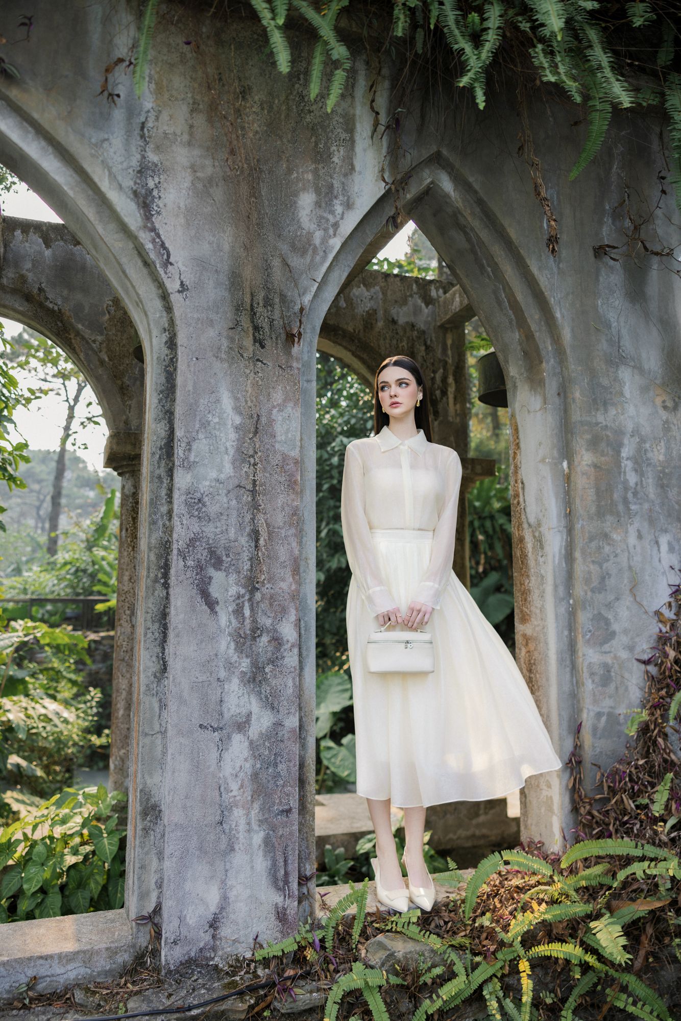  CHÂN VÁY XÒE XẾP LY 