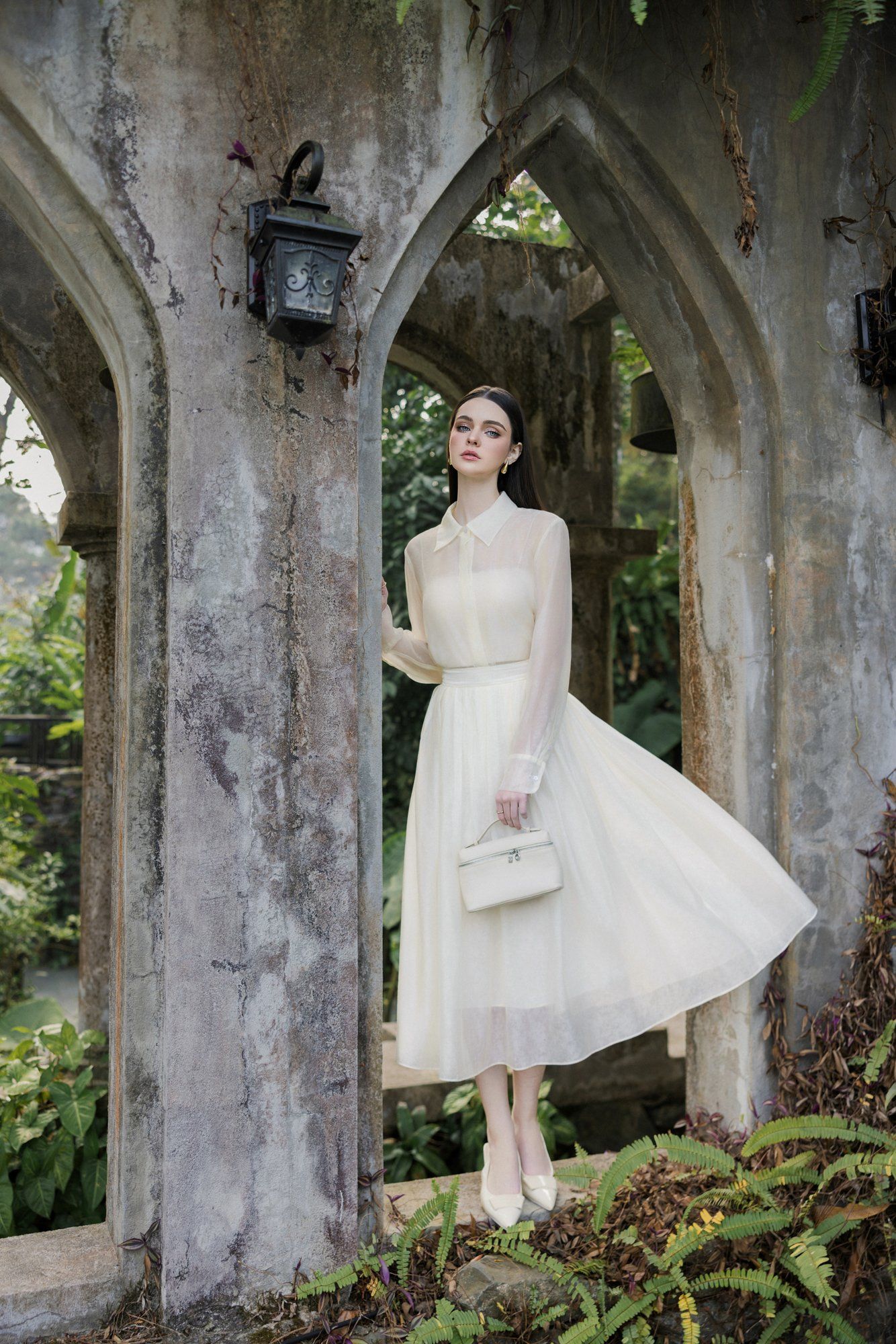  CHÂN VÁY XÒE XẾP LY 