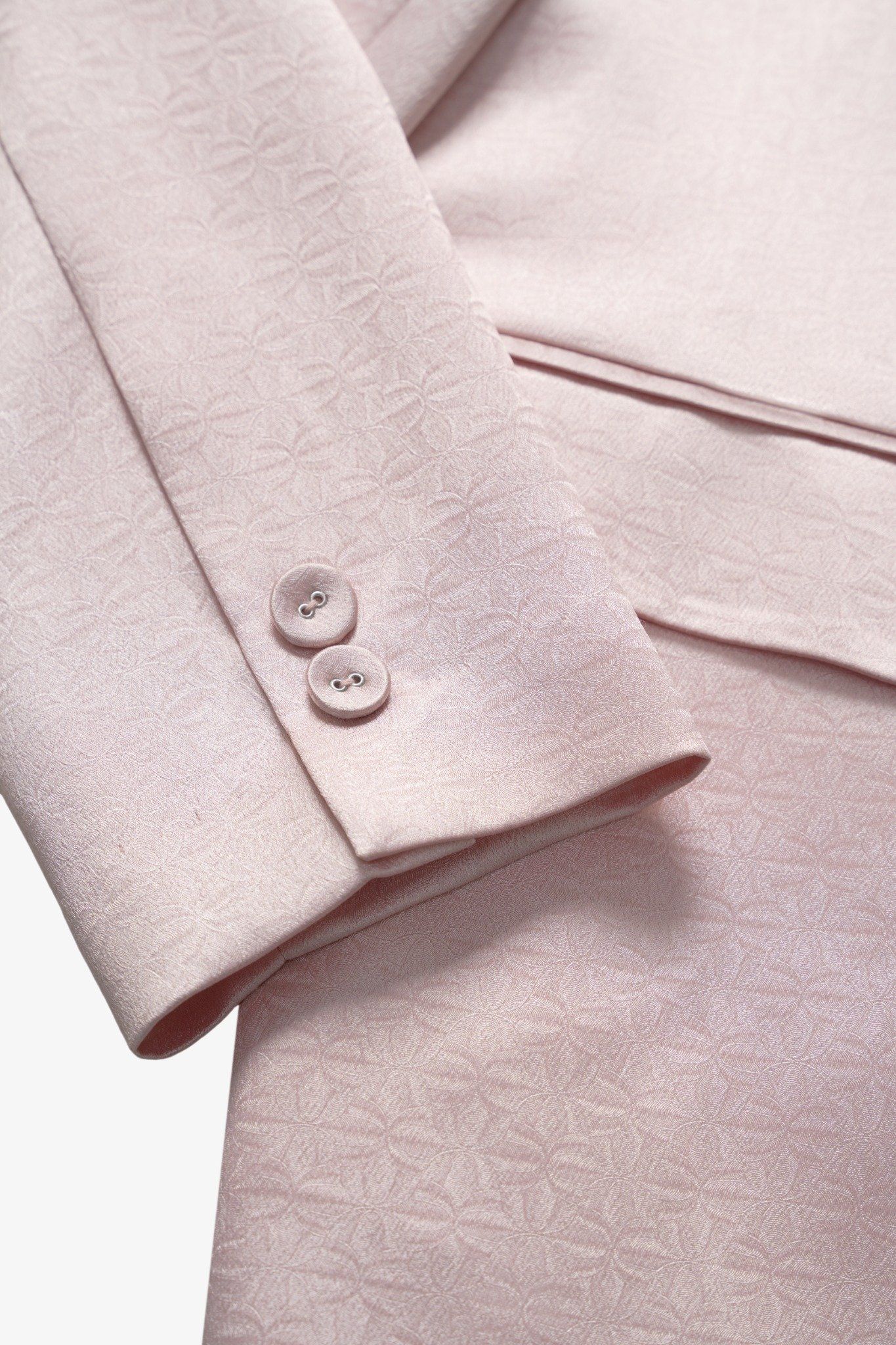  ÁO BLAZER LỤA VÂN CHÌM 