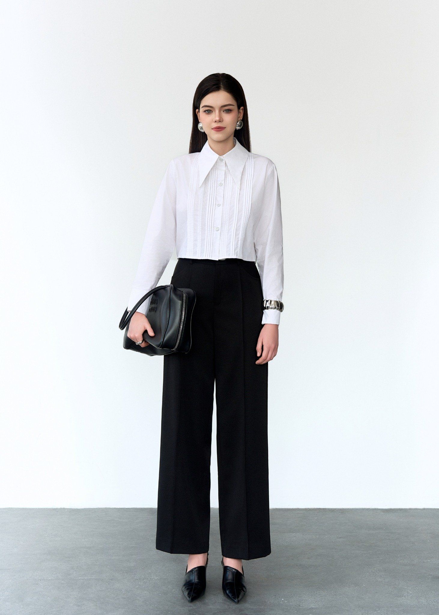  ÁO SƠ MI DÀI TAY CROTOP BẤU LY 