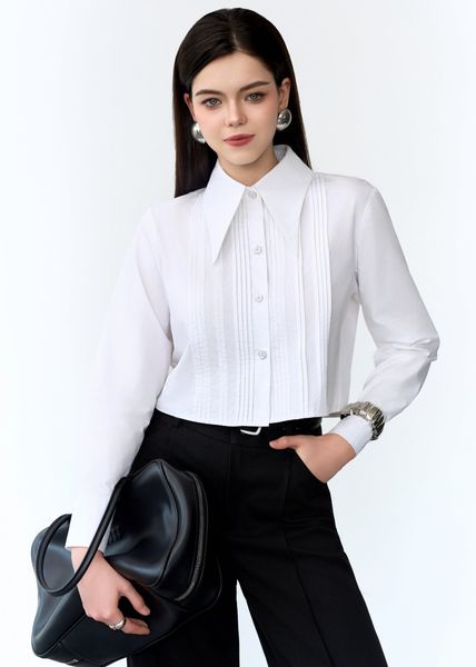  ÁO SƠ MI DÀI TAY CROTOP BẤU LY 