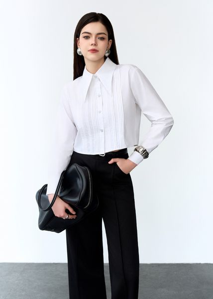  ÁO SƠ MI DÀI TAY CROTOP BẤU LY 