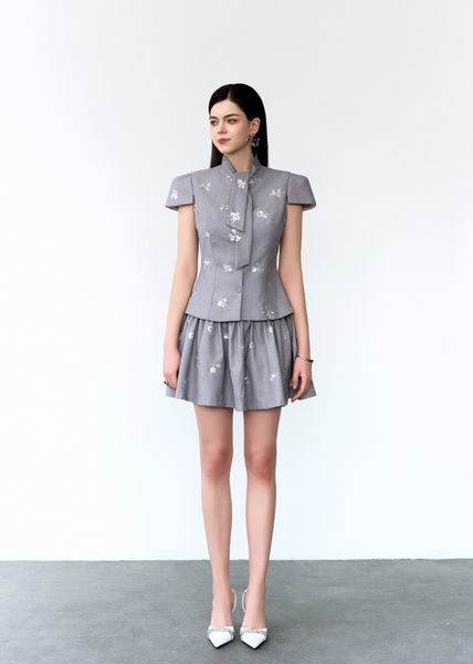  CHÂN VÁY XÒE XẾP NHÚN 