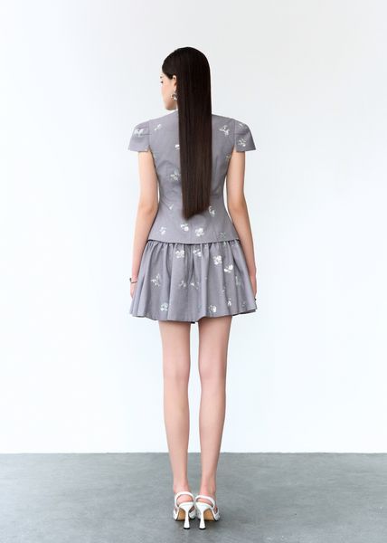  CHÂN VÁY XÒE XẾP NHÚN 