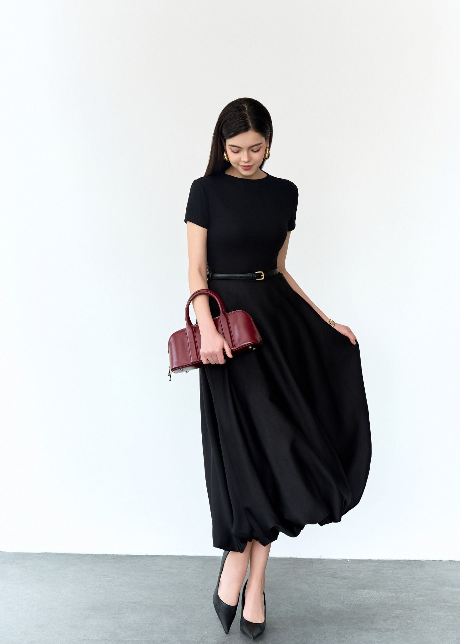  ÁO PHÔNG ĐEN TRƠN 