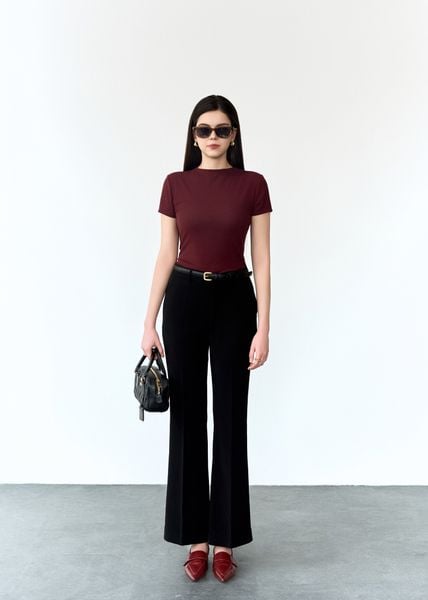  QUẦN ĐEN DÀI ỐNG VẨY 