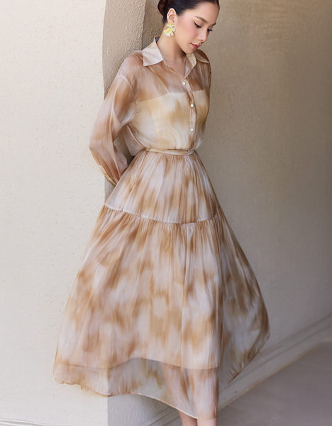  ÁO SƠ MI TƠ LOANG 