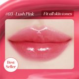  Son Tint Bóng Dưỡng Môi Thuần Chay Bền Màu Pinate Glowing Bloom Lip Stain Tint 2.9G 