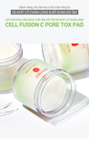  Toner Pad Làm Sạch Sâu & Thu Nhỏ Lỗ Chân Lông Chứa PHA Cell Fusion C Pore Tox Pad 