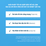  Kem Chống Nắng Cấp Ẩm & Làm Dịu Da Khô Aquatica Sunscreen 100 SPF50+ PA++++ 