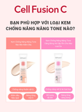  Kem Chống Nắng Nâng Tone Ráo Mịn Kiềm Dầu Cell Fusion C Brightening Tone Up Sunscreen 100 SPF50+ PA ++++ 