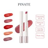  Son Dưỡng Bóng Làm Hồng Môi Bắt Sáng & Làm Đầy Môi Thuần Chay Pinate Bare Glow Peptide Melting Balm 1.8G 