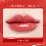  Son Dưỡng Bóng Làm Hồng Môi Bắt Sáng & Làm Đầy Môi Thuần Chay Pinate Bare Glow Peptide Melting Balm 1.8G 