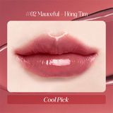  Son Dưỡng Bóng Làm Hồng Môi Bắt Sáng & Làm Đầy Môi Thuần Chay Pinate Bare Glow Peptide Melting Balm 1.8G 