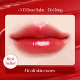  Son Dưỡng Bóng Làm Hồng Môi Bắt Sáng & Làm Đầy Môi Thuần Chay Pinate Bare Glow Peptide Melting Balm 1.8G 