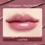  Son Dưỡng Bóng Làm Hồng Môi Bắt Sáng & Làm Đầy Môi Thuần Chay Pinate Bare Glow Peptide Melting Balm 1.8G 