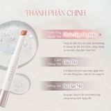 Son Dưỡng Bóng Làm Hồng Môi Bắt Sáng & Làm Đầy Môi Thuần Chay Pinate Bare Glow Peptide Melting Balm 1.8G 