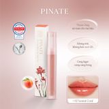  Son Tint Bóng Dưỡng Môi Thuần Chay Bền Màu Pinate Glowing Bloom Lip Stain Tint 2.9G 