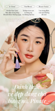  Son Tint Bóng Dưỡng Môi Thuần Chay Bền Màu Pinate Glowing Bloom Lip Stain Tint 2.9G 