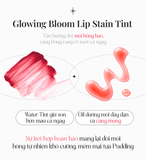  Son Tint Bóng Dưỡng Môi Thuần Chay Bền Màu Pinate Glowing Bloom Lip Stain Tint 2.9G 