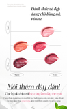  Son Tint Bóng Dưỡng Môi Thuần Chay Bền Màu Pinate Glowing Bloom Lip Stain Tint 2.9G 