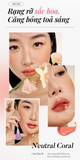 Son Tint Bóng Dưỡng Môi Thuần Chay Bền Màu Pinate Glowing Bloom Lip Stain Tint 2.9G 