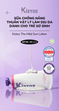  Kem Chống Nắng Thuần Vật Lý Làm Dịu Da Dành Cho Trẻ Sơ Sinh Kiztoz The Mild Sun Lotion SPF 50+ PA++++ 80ml/ 30ml 