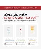  Sữa Rửa Mặt Làm Sạch Chống Nắng & Giảm Mụn Đầu Đen Bã Nhờn Cell Fusion C Pore Sun Cleansing Foam 