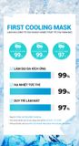  Mặt Nạ Hạ Nhiệt - 5 Độ & Làm Dịu Da Ửng Đỏ Cháy Nắng Cell Fusion C First Cooling Mask 