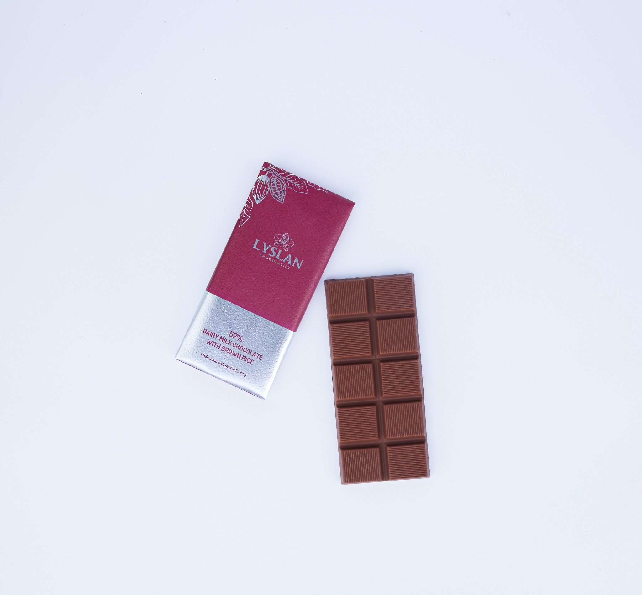 57% Dairy Milk Chocolate with Brown Rice 40g