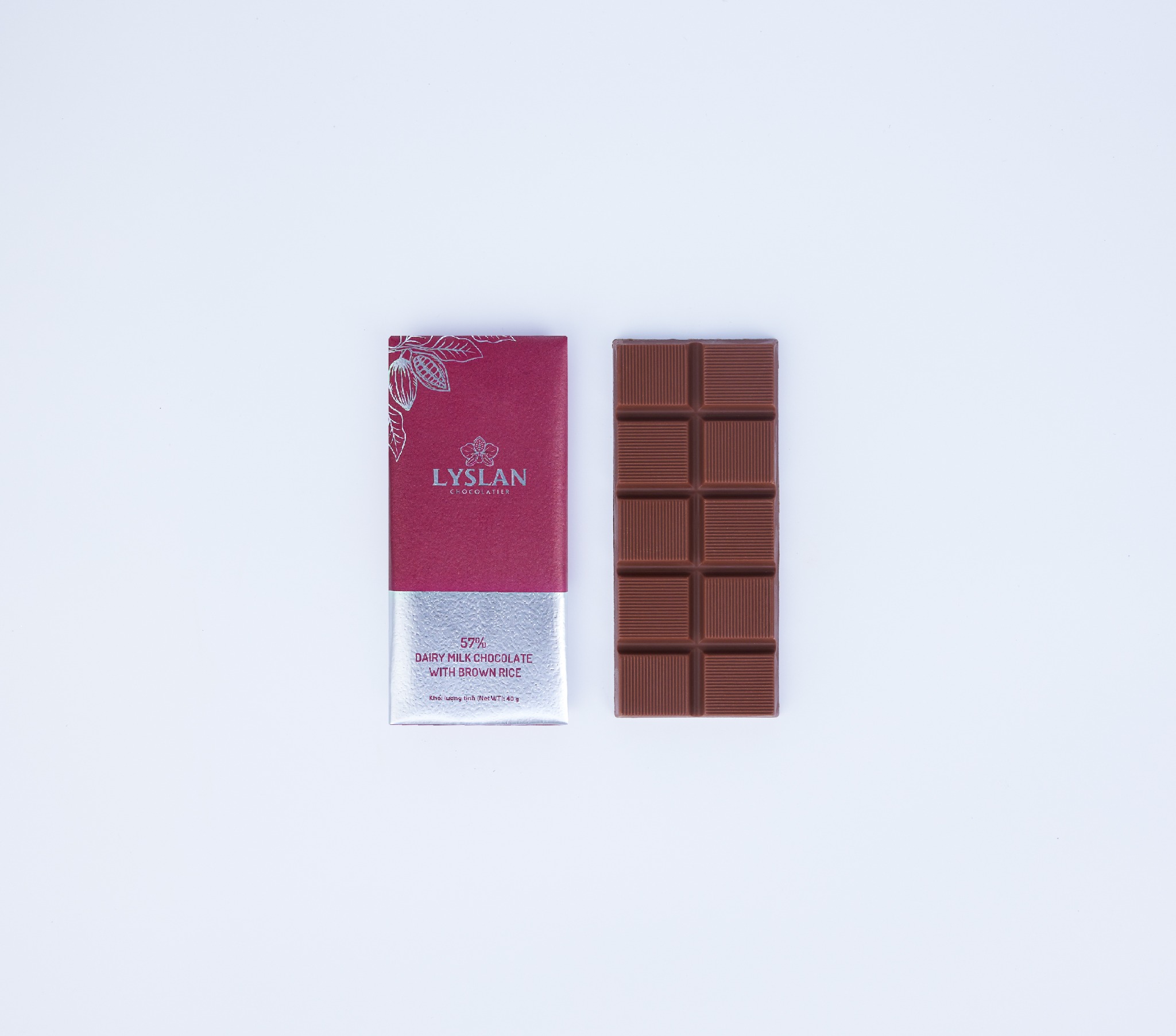 57% Dairy Milk Chocolate with Brown Rice 40g