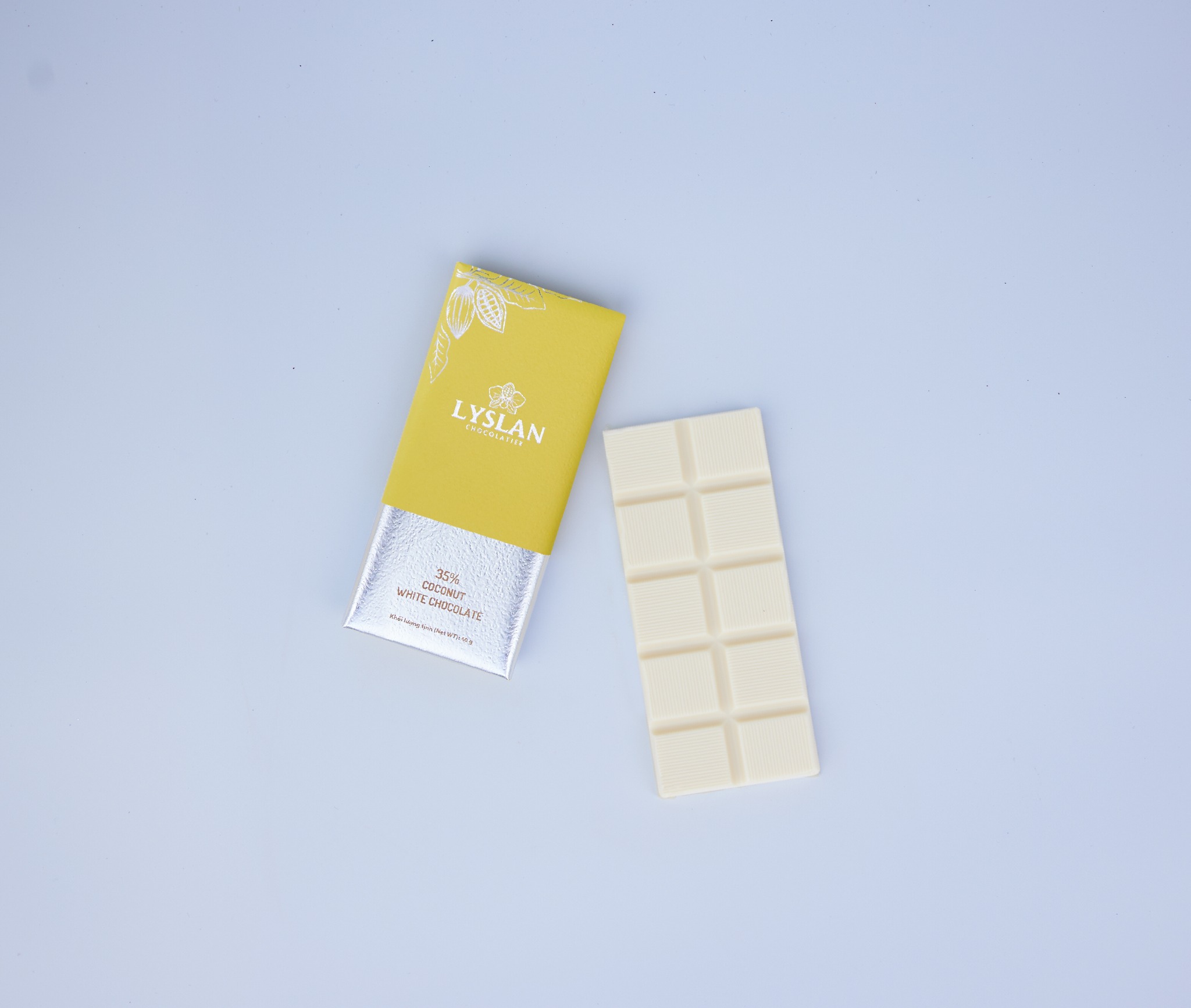 35% Coconut White Chocolate 40g