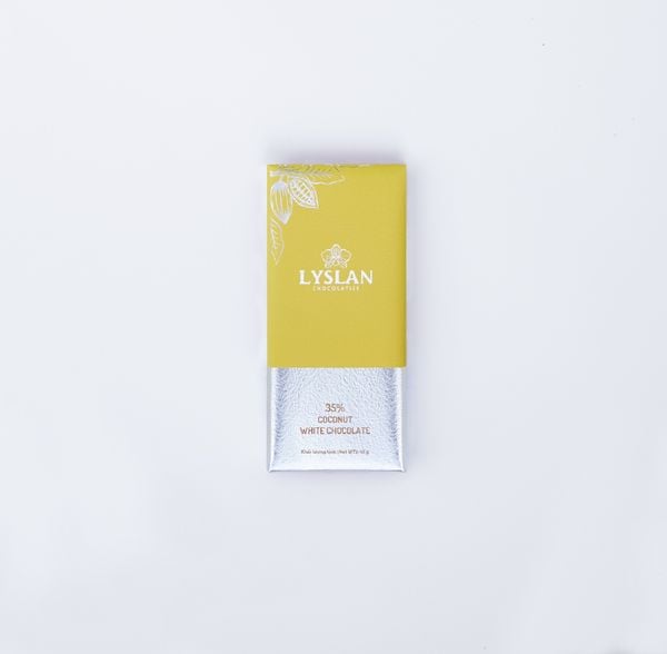 35% Coconut White Chocolate 40g