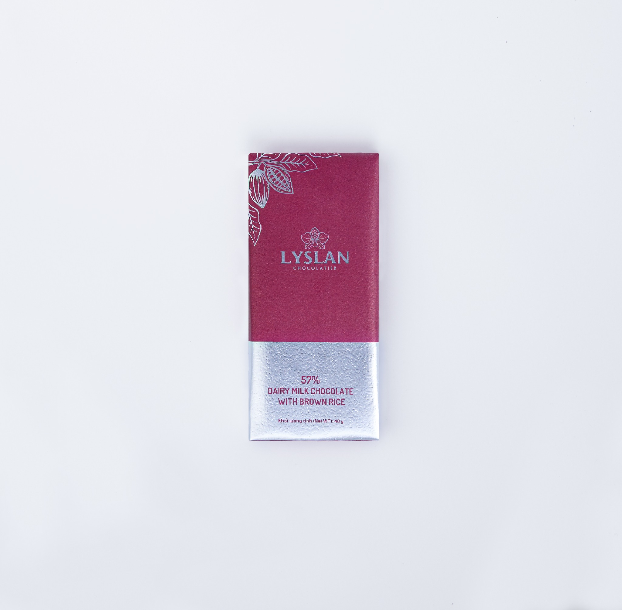 57% Sô-cô-la Sữa với Gạo Lứt 40g