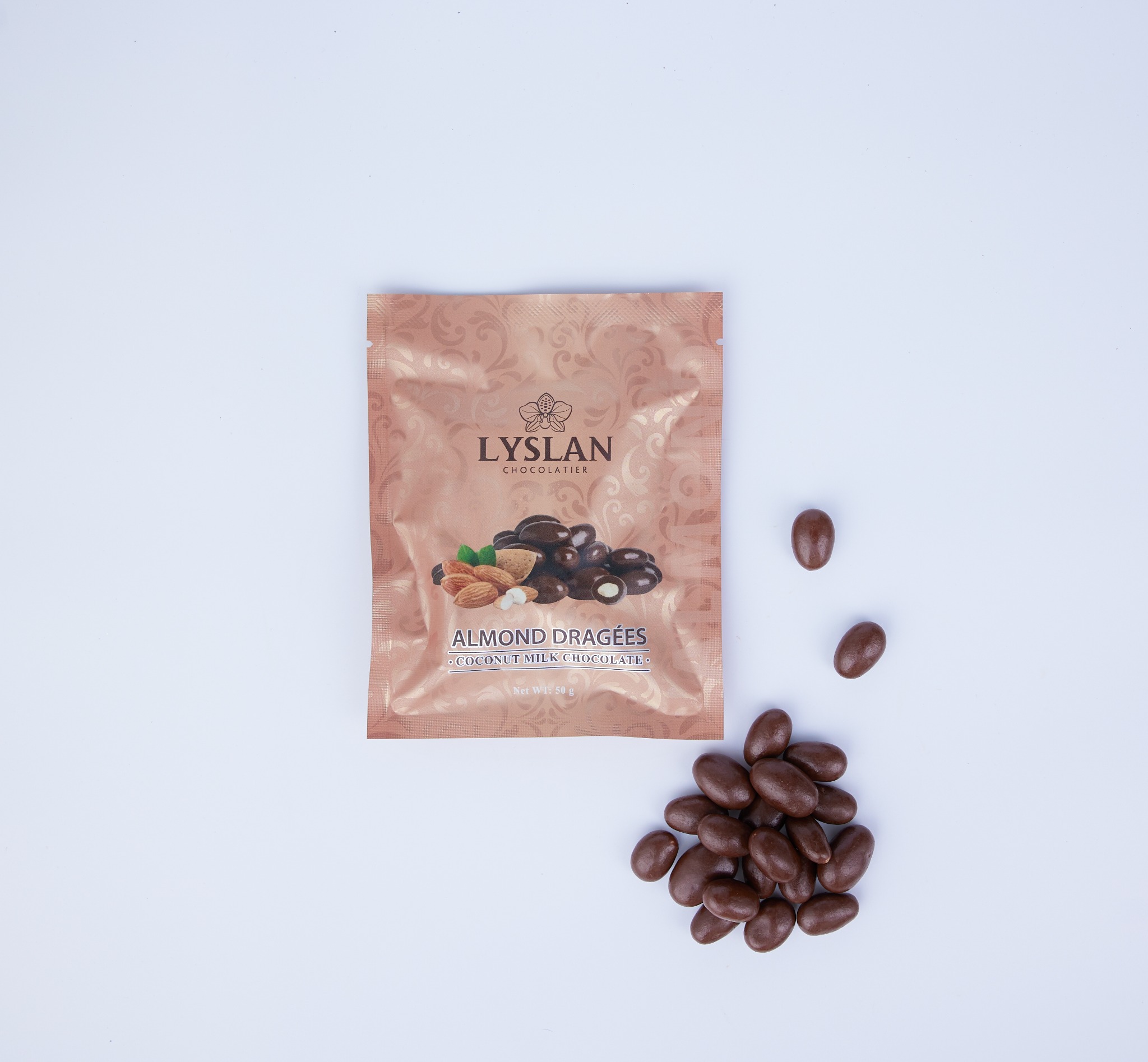 Almond Dragées Coconut Milk Chocolate