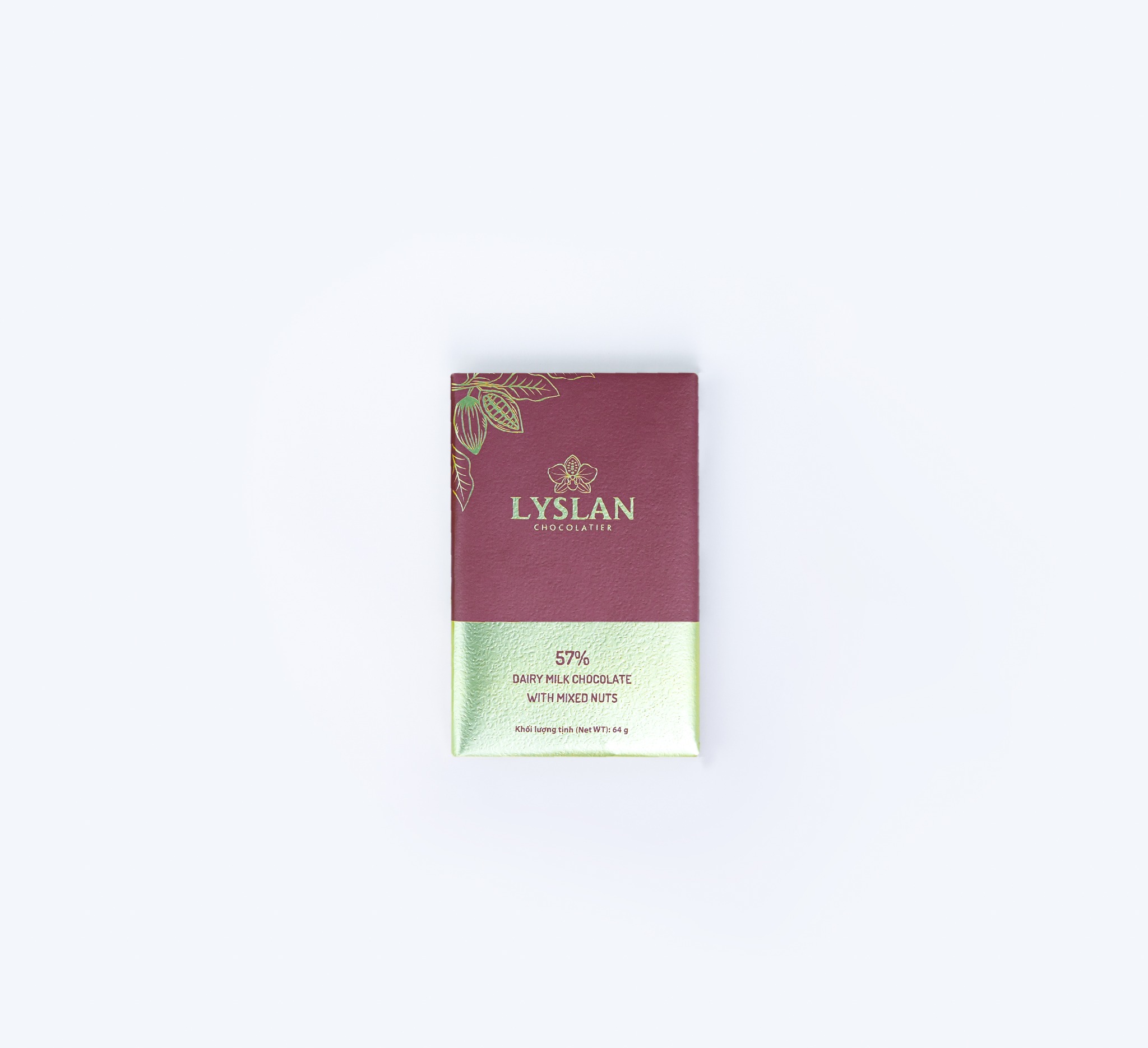57% Dairy Milk Chocolate with Mixed Nuts 64g