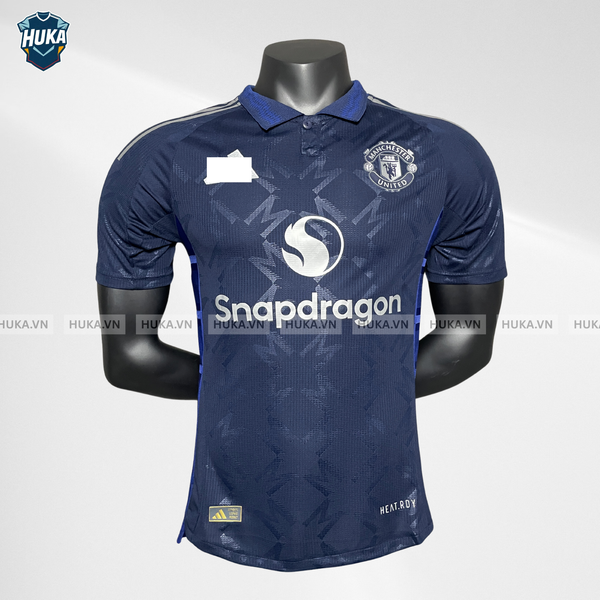  Áo Mu sân khách xanh đen 24/25 bản Player 